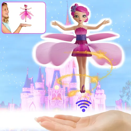 Кукла летающая фея Flying Fairy до 8 минут полета, с зарядкой от USB - фото 3