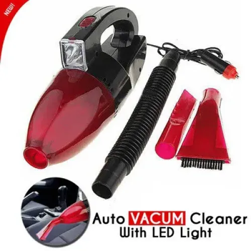 Автомобільний пилосос Vacuum cleaner 60w з ліхтарем - фото 2