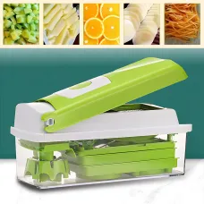 Овощерезка Nicer Dicer Plus, многофункциональная мультирезка из нержавеющей стали для овощей, фруктов, сыра