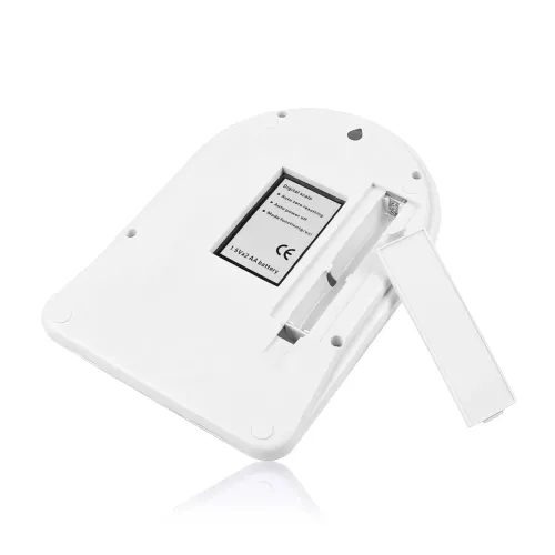 Электронные кухонные весы Kitchen Scale SF-400, до 5 кг, с индикатором низкого заряда, граммы и унции - фото 6