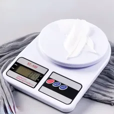Электронные кухонные весы Kitchen Scale SF-400, до 5 кг, с индикатором низкого заряда, граммы и унции