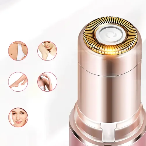 Эпилятор-триммер женский Flawless для лица, от батарейки АА, белый - фото 6