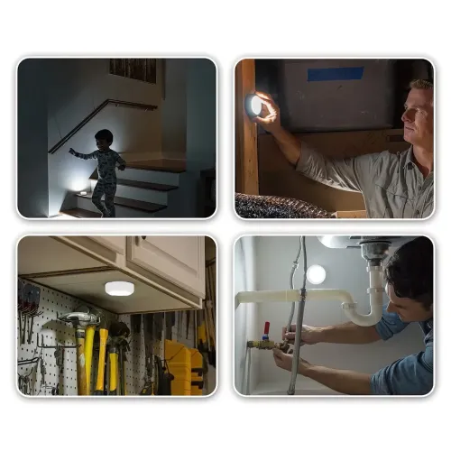 Портативный LED светильник One tap Atomic Beam Tap Light - фото 8