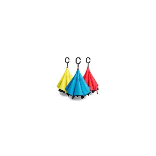 Зонт наоборот Up-Brella Ветрозащитный зонт обратного сложения - фото 9
