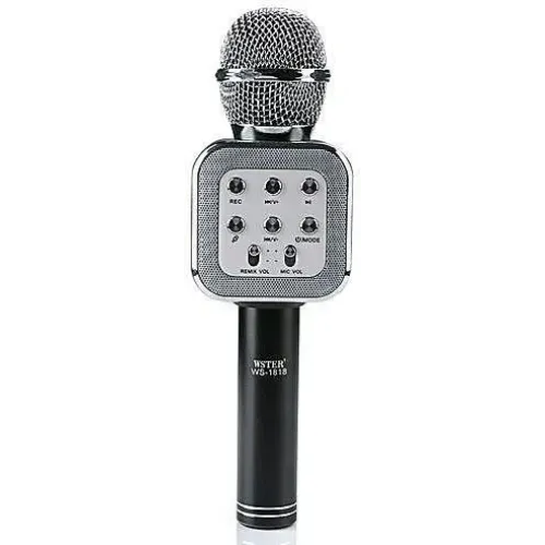 Безпровідний мікрофон караоке WSTER WS 1818 Bluetooth - фото 2