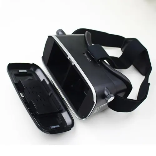 Шолом віртуальної реальності VR BOX Shinecon 6,0 3D з пультом, Чорний - фото 4
