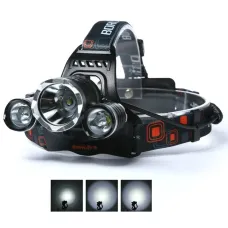 Мощный налобный светодиодный фонарь Boruit Police RJ 3000 - T6