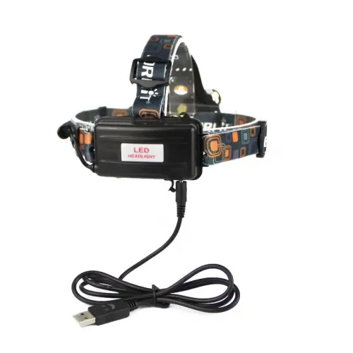 Мощный налобный светодиодный фонарь Boruit Police RJ 3000 - T6 - фото 2