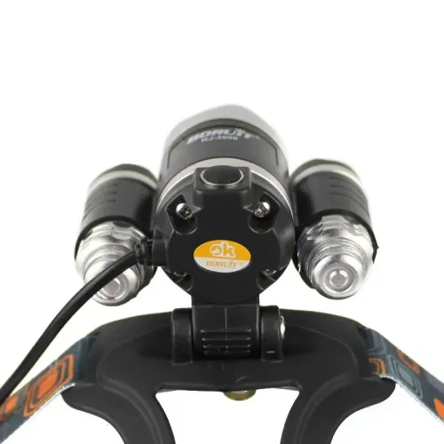 Мощный налобный светодиодный фонарь Boruit Police RJ 3000 - T6 - фото 4