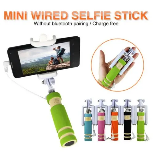 Мини монопод для телефона Selfie Mini, разные цвета - фото 2