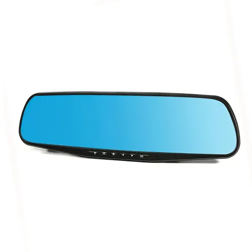 Автомобильный видеорегистратор-зеркало DVR-138W с двумя камерами, 4.3 дюйма с картой памяти до 32 Гб - фото 2