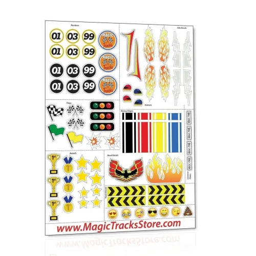 Детская трасса с машинкой  Magic Tracks дорога на  220 деталей, святящаяся машинка в комплекте - фото 3