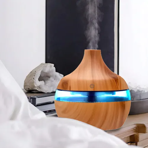 Зволожувач повітря PROSTORE ONE з LED-підсвіткою, 7 кольорів, функція ароматерапії, 50 мл/год, резервуар 300 мл - фото 7