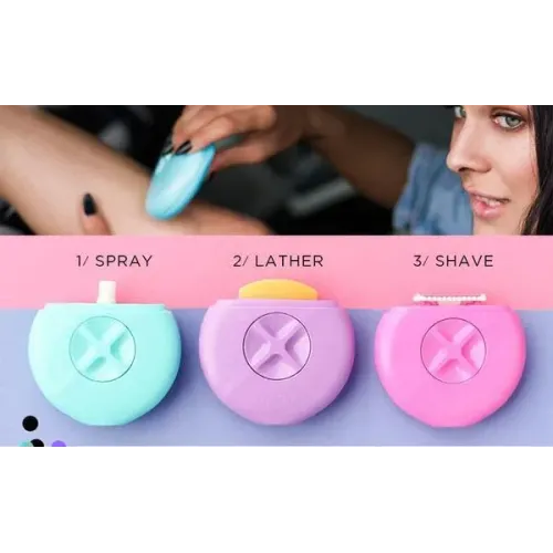 Туристична жіноча бритва EMAYO SPHYNX Travel Razor 3 В 1 для епіляції, різні кольори - фото 2
