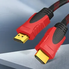 Кабель HDMI-HDMI Pro vision, 5 метров, 1080 р, версия 1.4, с фильтрами и защитным переплетом
