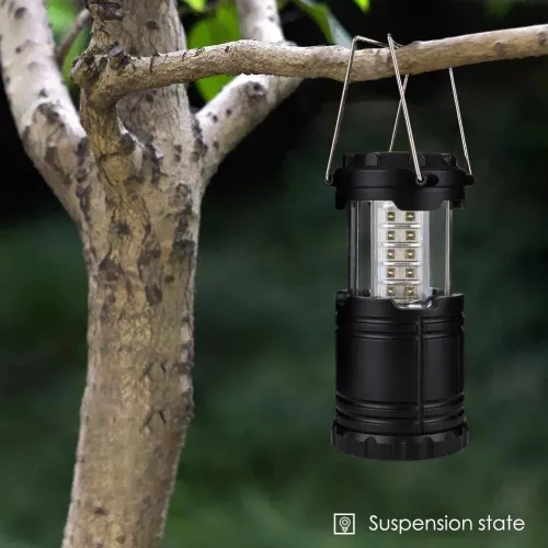 Светодиодный фонарь для кемпинга G85 SOLAR 3 forest, функция зарядки смартфона, складной - фото 6