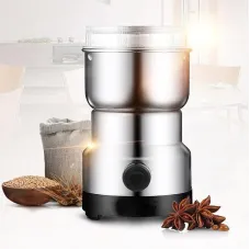 Кофемолка ножевая Domotec MS 1206, 150 Вт, Металлик