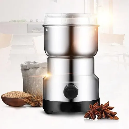 Кавомолка ножова Domotec MS 1206, 150 Вт, Металік