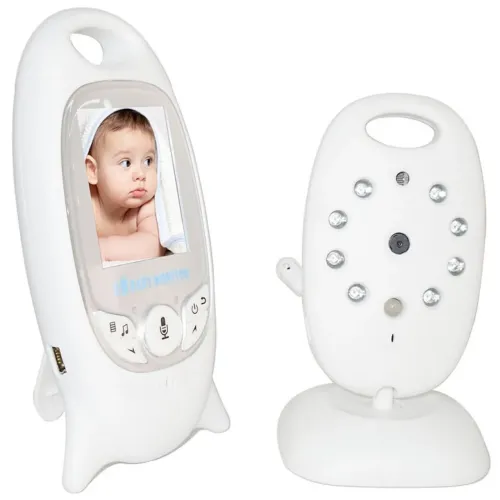 Відеоняня Baby Monitor VB601 портативний дисплей, вимірювання температури та шуму - фото 2