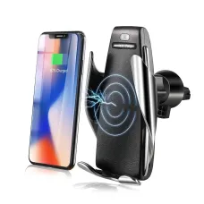 Автомобильный держатель для смартфона SmartSensor Pro S5 с беспроводной зарядкой, 10 Вт, от 4 до 6.5 дюйма