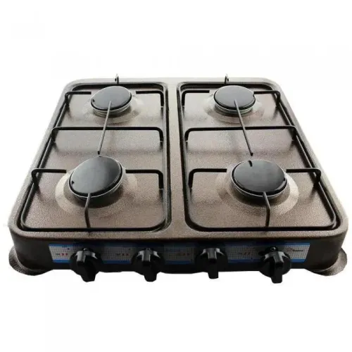 Настольная газовая плита таганок Domotec на 4 конфорки, MS 6604 - фото 6
