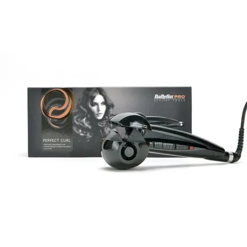 Автоматична плойка для волосся Babyliss pro Perfect Curl, чорний - фото 2