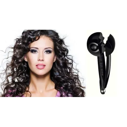 Автоматична плойка для волосся Babyliss pro Perfect Curl, чорний - фото 4