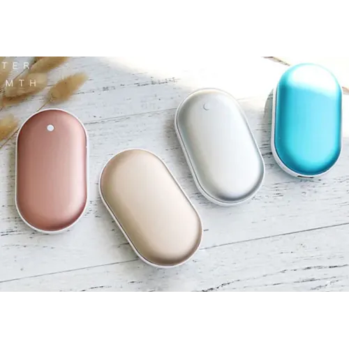 Портативний зарядний з підігрівом рук Power bank heater 5200 mAh - фото 2