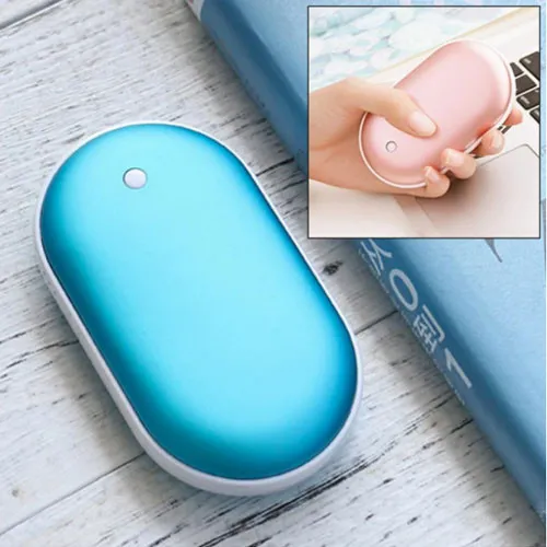 Портативний зарядний з підігрівом рук Power bank heater 5200 mAh - фото 5
