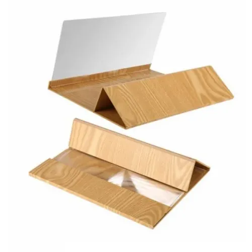 3D Увеличитель экрана для телефона Enlarget Screen Magnifier, линза Френеля, дерево - фото 2