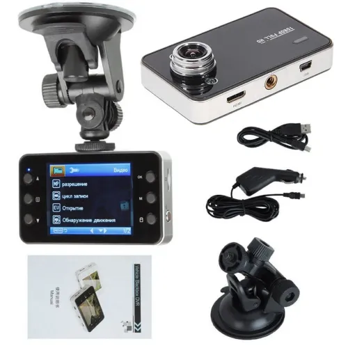 Видеорегистратор автомобильный Black box k6000 Full HD - фото 2
