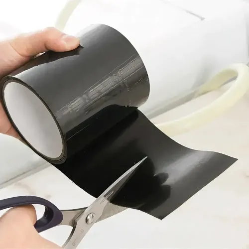 Водостойкая изоляционная лента Flex Tap, выдерживает до 50 кг, одностороняя - фото 4