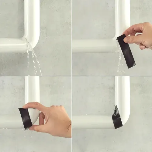Водостойкая изоляционная лента Flex Tap, выдерживает до 50 кг, одностороняя - фото 5