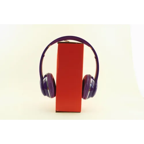 Наушники беспроводные bluetooth S460 фиолетовые - фото 2