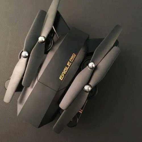 Складной квадрокоптер Drone S9 PHANTOM Pro с WiFi и HD-камерой 720P, черный - фото 2