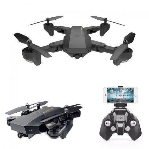 Складной квадрокоптер Drone S9 PHANTOM Pro с WiFi и HD-камерой 720P, черный - фото 5
