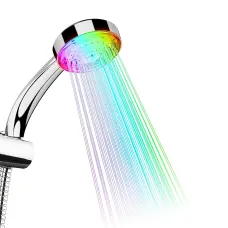 Насадка лейка для душа LED SHOWER с подсветкой, 7 цветов, без батареек, 9 л/мин