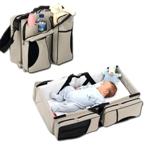 Багатофункціональна сумка — дитяче ліжко Ganen Baby Bed Travel - фото 3