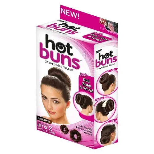 Валики для волос Hot Buns Хот Банс - для объемных причесок