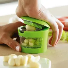 Измельчитель для чеснока чеснокодавка Kitchen&Home Garlic Chopper 2 насадки