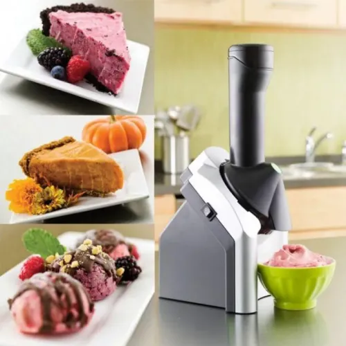 Мороженица Yonanas Healthy Dessert Maker, 200Вт, серая - фото 5