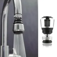 Насадка-аэратор на кран Water Saver для экономии воды до 60%, с вращением на 360 градусов