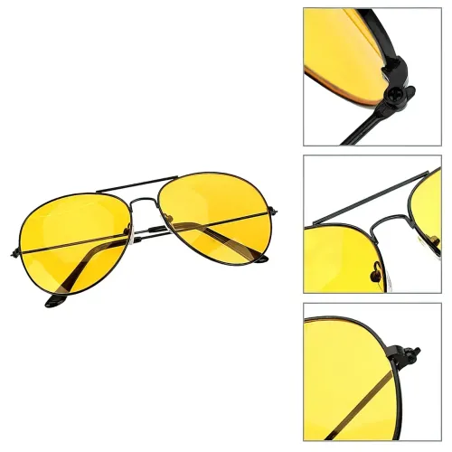 Очки антибликовые Night View Glasses, для водителей, ночное вождение - фото 2