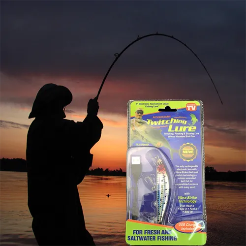 Електронна приманка для лову риби Twitching Lure - фото 7