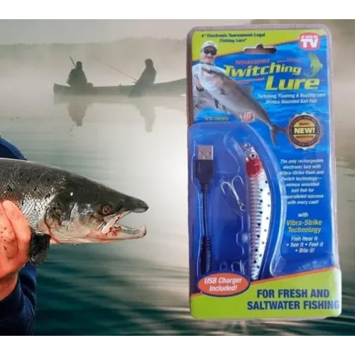 Електронна приманка для лову риби Twitching Lure - фото 4