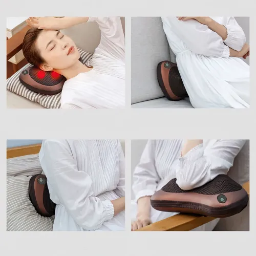 Масажер Massage Рillow 8028, 20 Вт, автомобільна масажна подушка, керування в один дотик - фото 8
