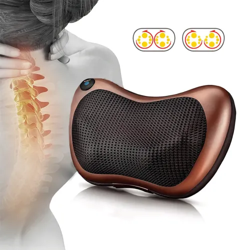 Масажер Massage Рillow 8028, 20 Вт, автомобільна масажна подушка, керування в один дотик