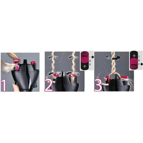 Прилад для плетіння косичок Babyliss Twist Secret TW1000E, Чорний - фото 2