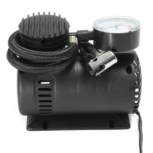 Автомобільний насос, компресор, Air Compressor DC-12V, для підкачки коліс - фото 2