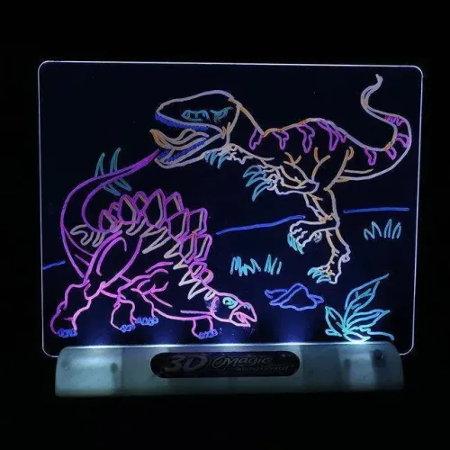 Магическая 3D доска для рисования / magic drawing board 3d - фото 3